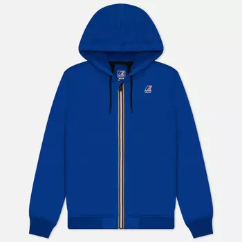 Мужская толстовка K-Way Le Vrai Arnel Zip Hoodie Fleece, цвет синий, размер XL