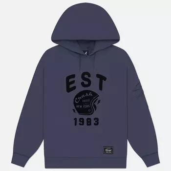 Мужская толстовка Kangol CRS Biker Hoodie, цвет серый, размер M