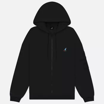 Мужская толстовка Kangol KNGL Pocket Zip-Up, цвет чёрный, размер S