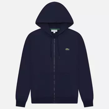 Мужская толстовка Lacoste Classic Fit Zip-Up Fleece, цвет синий, размер M