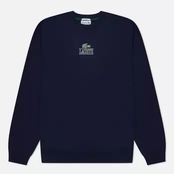 Мужская толстовка Lacoste Signature Print Jogger, цвет синий, размер L
