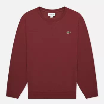 Мужская толстовка Lacoste Sport Cotton Blend Fleece, цвет бордовый, размер XXL