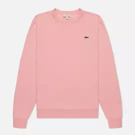 Мужская толстовка Lacoste Sport Cotton Blend Fleece, цвет розовый, размер M