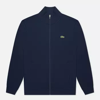 Мужская толстовка Lacoste Sport Cotton Blend Fleece Zip, цвет синий, размер L