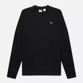 Мужская толстовка Levi's New Original Crew, цвет чёрный, размер XXS