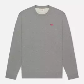 Мужская толстовка Levi's New Original Crew, цвет серый, размер XL
