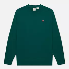 Мужская толстовка Levi's New Original Crew, цвет зелёный, размер XXXL
