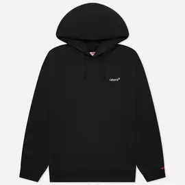 Мужская толстовка Levi's Red Tab Hoodie, цвет чёрный, размер S