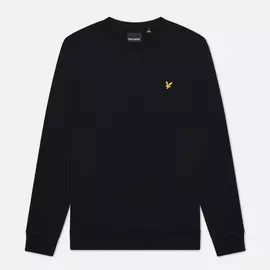 Мужская толстовка Lyle &amp; Scott Classic Crew Neck, цвет чёрный, размер XXS