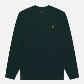 Мужская толстовка Lyle &amp; Scott Classic Crew Neck, цвет зелёный, размер XS