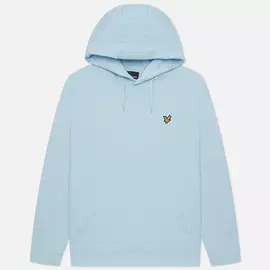 Мужская толстовка Lyle &amp; Scott Hoodie, цвет голубой, размер XS