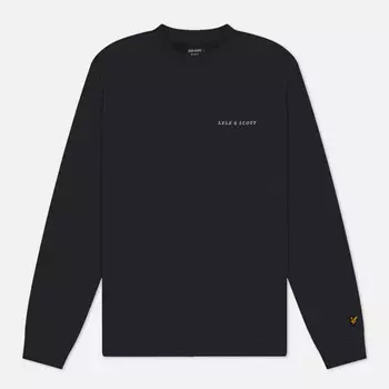 Мужская толстовка Lyle & Scott Embroidered Crew Neck, цвет серый, размер S