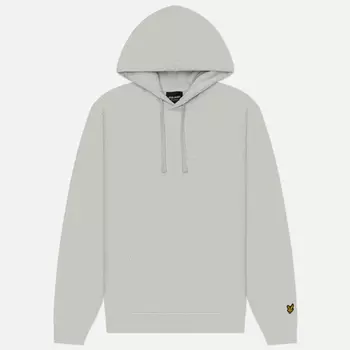 Мужская толстовка Lyle & Scott Embroidered Hoodie, цвет зелёный, размер XL