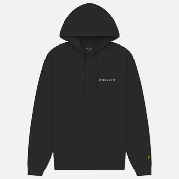 Мужская толстовка Lyle & Scott Embroidered Hoodie, цвет серый, размер XL