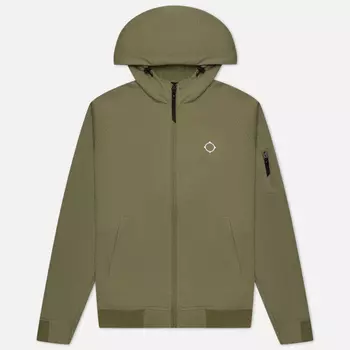 Мужская толстовка MA.Strum Tech Fleece Full Zip Hoodie, цвет оливковый, размер M