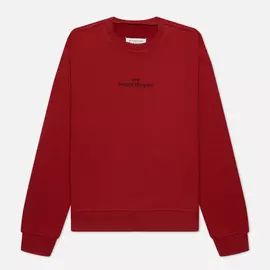 Мужская толстовка Maison Margiela Upside Down Logo Embroidered, цвет красный, размер 52