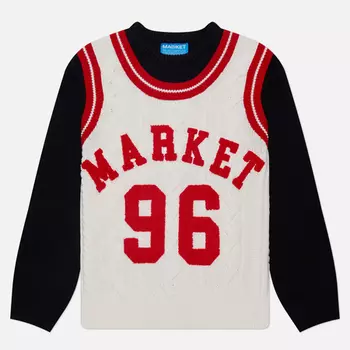 Мужская толстовка MARKET Home Team, цвет белый, размер XXL