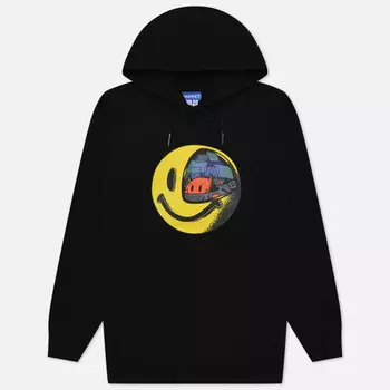 Мужская толстовка MARKET Smiley Conflicted Hoodie, цвет чёрный, размер M