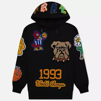 Мужская толстовка MARKET Varsity Overload Hoodie, цвет чёрный, размер M
