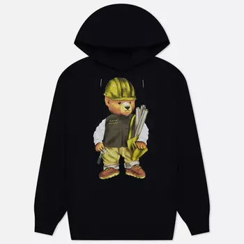 Мужская толстовка MARKET Workshop Bear Hoodie, цвет синий, размер S