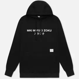 Мужская толстовка MKI Miyuki-Zoku Classic Logo Hoody, цвет чёрный, размер XL