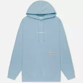 Мужская толстовка MKI Miyuki-Zoku Embroidered Logo Hoody, цвет голубой, размер XL