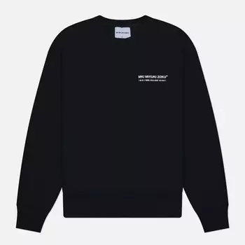 Мужская толстовка MKI Miyuki-Zoku Phonetic Crew Neck, цвет чёрный, размер XXL