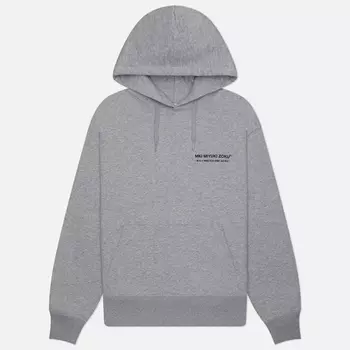 Мужская толстовка MKI Miyuki-Zoku Phonetic Hoodie, цвет серый, размер XXL