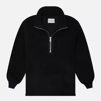 Мужская толстовка MKI Miyuki-Zoku Shearling Quarter Zip, цвет чёрный, размер XXL