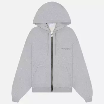 Мужская толстовка MKI Miyuki-Zoku Uniform Zip Hoodie, цвет серый, размер S