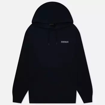 Мужская толстовка Napapijri B-Morgex Hoodie, цвет чёрный, размер M