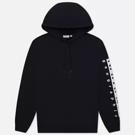 Мужская толстовка Napapijri Badas Hoodie, цвет чёрный, размер S