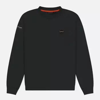 Мужская толстовка Napapijri Badge, цвет зелёный, размер S