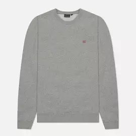 Мужская толстовка Napapijri Balis Crew, цвет серый, размер XL