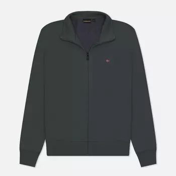 Мужская толстовка Napapijri Balis Full Zip, цвет зелёный, размер M