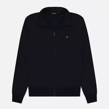 Мужская толстовка Napapijri Balis Full-Zip Summer, цвет чёрный, размер XXXL