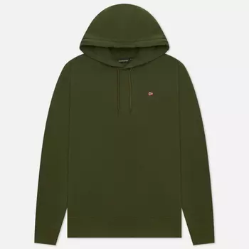 Мужская толстовка Napapijri Balis Hoodie, цвет зелёный, размер XL