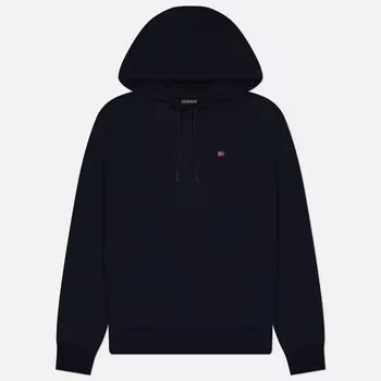 Мужская толстовка Napapijri Balis Summer Hoodie, цвет чёрный, размер XXXL