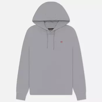 Мужская толстовка Napapijri Balis Summer Hoodie, цвет серый, размер M