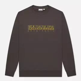 Мужская толстовка Napapijri Ballar Crew, цвет серый, размер XXL