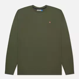 Мужская толстовка Napapijri Droz 3, цвет оливковый, размер S