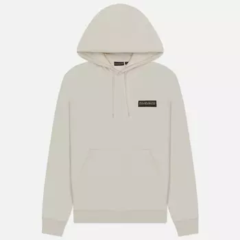 Мужская толстовка Napapijri Iaato Summer Hoodie Regular Fit, цвет белый, размер XXL