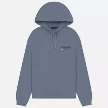 Мужская толстовка Napapijri Kasba Hoodie, цвет серый, размер S