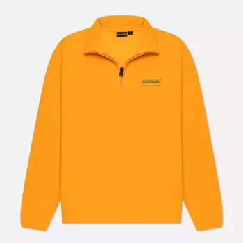 Мужская толстовка Napapijri Morgex Half Zip Fleece, цвет жёлтый, размер XXL