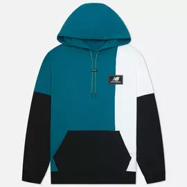Мужская толстовка New Balance Athletics Higher Learning Hoodie, цвет зелёный, размер S