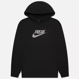 Мужская толстовка Nike Giannis Freak Pullover Hoodie, цвет чёрный, размер XL
