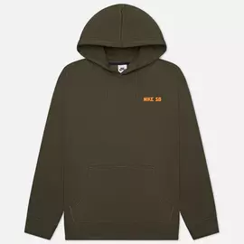 Мужская толстовка Nike SB Graphic Hoodie, цвет оливковый, размер S