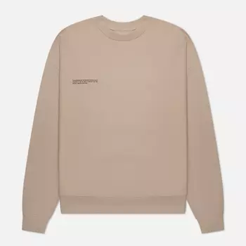 Мужская толстовка PANGAIA 365 Basic Crew Neck, цвет бежевый, размер XS