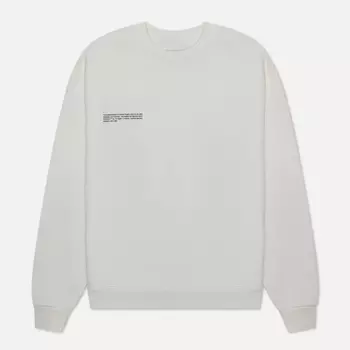Мужская толстовка PANGAIA 365 Basic Signature Crew Neck, цвет белый, размер L
