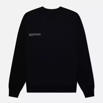 Мужская толстовка PANGAIA 365 Basic Signature Crew Neck, цвет чёрный, размер XXL